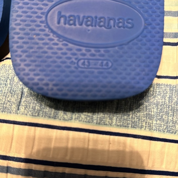 Havaianas orange & blue men’s flip flops size 43-44. US 11-12 - Picture 4 of 6
